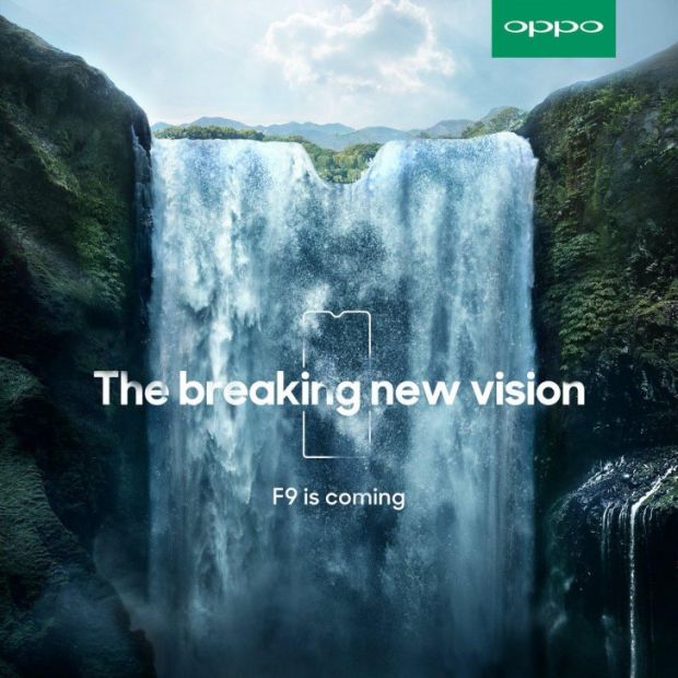 Oppo F9 Goda Konsumen dengan Takik yang Lebih Sempit
