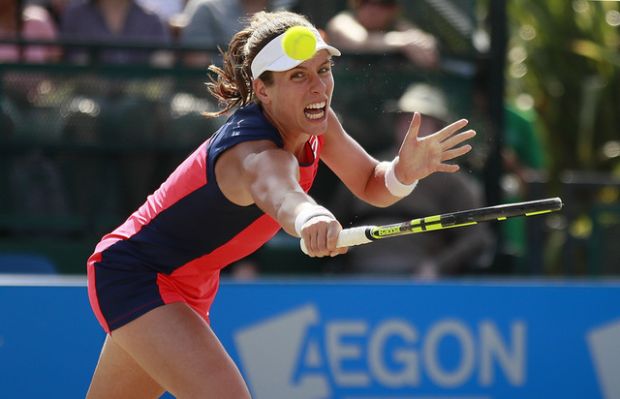 Johanna Konta Kalah di Final Turnamen Pemanasan Wimbledon
