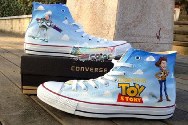 Converse Desain Sepatu Karakter Film Toy Story