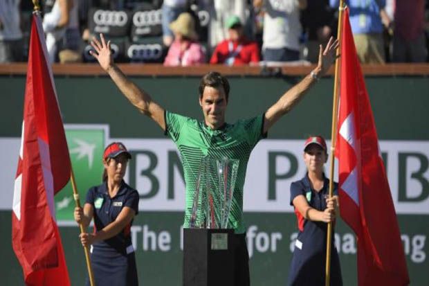 Roger Federer Juara Indian Wells 2017
