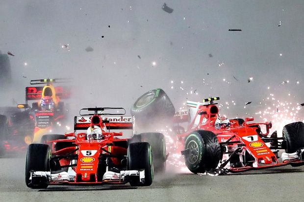 Jangan Coret Vettel dari Perebutan Juara Usai Gagal di Singapura