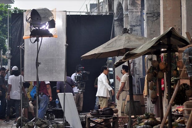 Film WR Supratman Syuting di Kota Lama Semarang