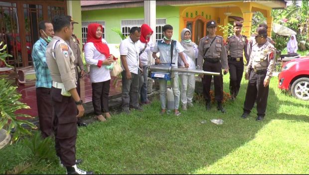 Warga Agam Terjangkit DBD, Perindo Langsung Lakukan Fogging