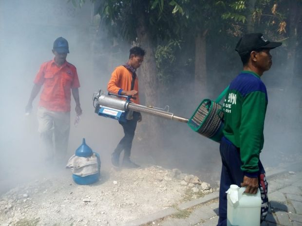 6 Anak Terserang DBD di Bojonegoro, Rescue Perindo Jatim Berikan Fogging Gratis