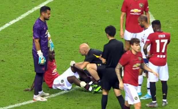 Cedera Eric Bailly Warnai Kemenangan Manchester United atas Tottenham