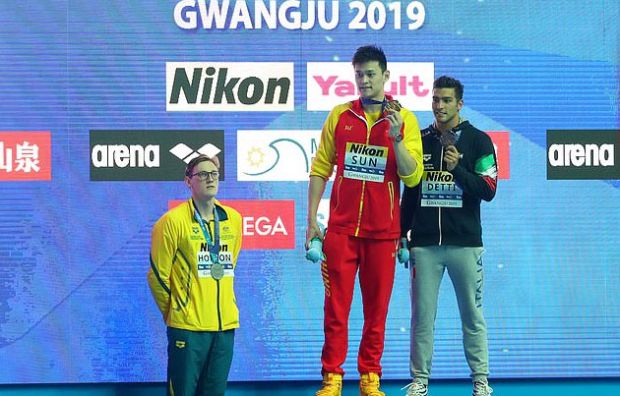 Deretan Aksi Kontroversial Perenang China Sun Yang