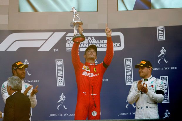 Charles Leclerc Ukir Kemenangan Perdana di Formula 1