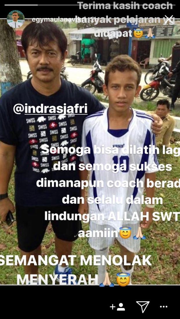 Egy Maulana Vikri Bicara Pelengseran Indra Sjafri