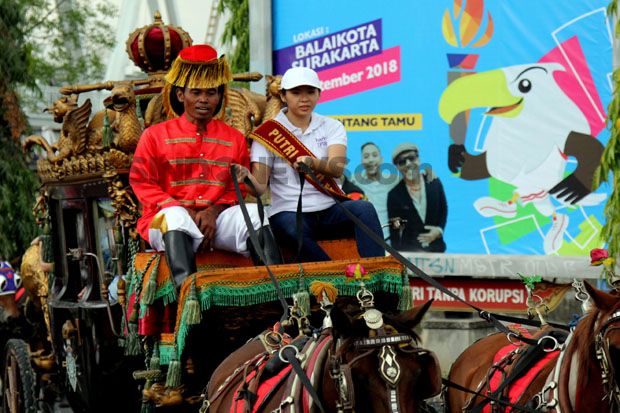 Api Obor Asian Para Games 2018 Diterima Wali Kota Solo