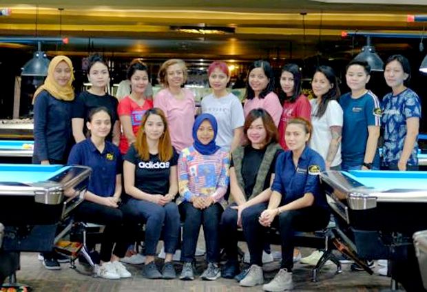 Angel Juara Turnamen Biliar Shinta 9 Ball Women