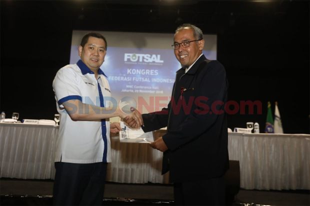Pimpin Kongres FFI, Hary Tanoesoedibjo Ingin Kembangkan Website Futsal