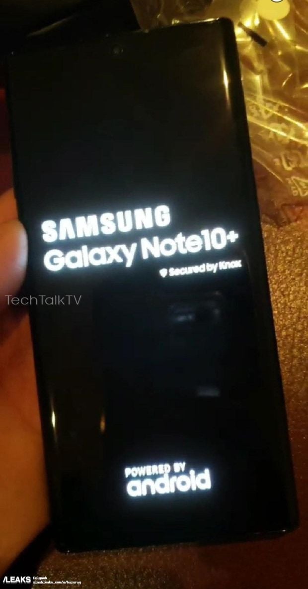 Foto 'Nyata' Samsung Galaxy Note10 Plus Muncul Pertama Kali di Internet
