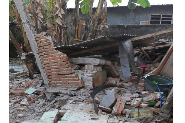 Gempa 6,4 SR di Lombok, 3 Orang Tewas dan Puluhan Rumah Rusak