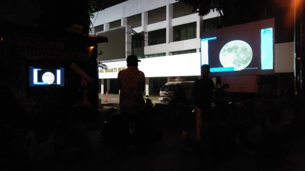 Planetarium Siaran Langsung Proses Gerhana Bulan di YouTube