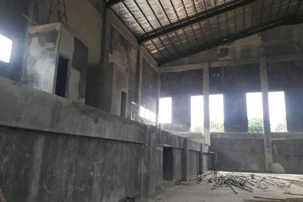 Parah! Pembangunan GOR Jonggol Dibiarkan Terbengkalai