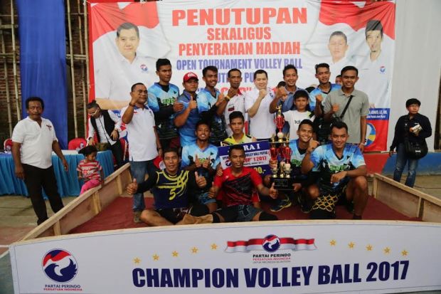 HT Cup Bangun Prestasi Olahraga Voli di Purwakarta