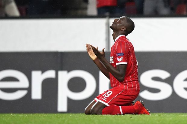 Lewat Sehrou Guirassy, FC Koln Nodai Gawang Arsenal