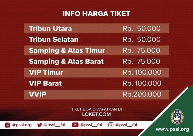 Indonesia U-19 Usung Dendam Lawan Thailand: Ini Harga Tiketnya
