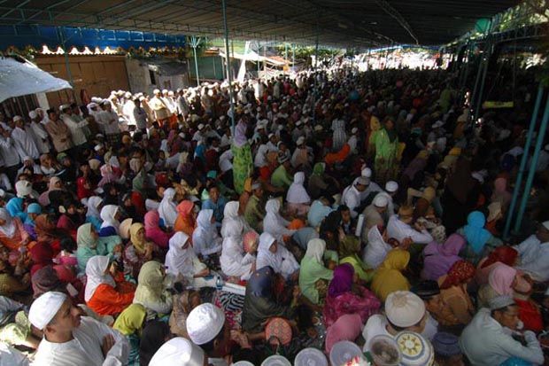 4 Ton Beras dan 280 Kambing untuk Jamu Tamu Haul Habib Ali Al Habsyi