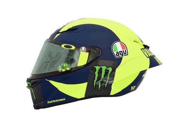 Ini Helm Baru Valentino Rossi di MotoGP 2018