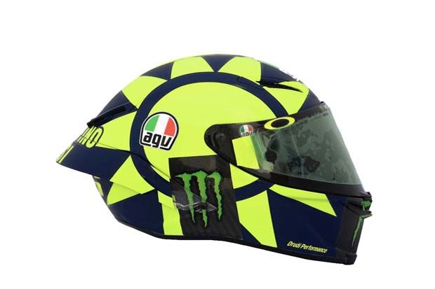 Ini Helm Baru Valentino Rossi di MotoGP 2018