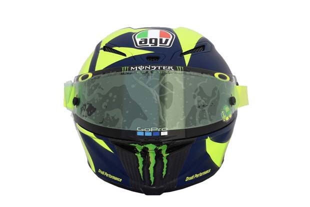Ini Helm Baru Valentino Rossi di MotoGP 2018