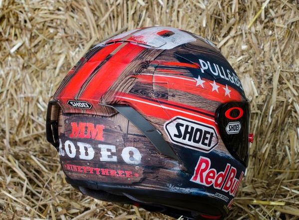 Tampil di GP Amerika, Marc Marquez Pamer Helm Baru