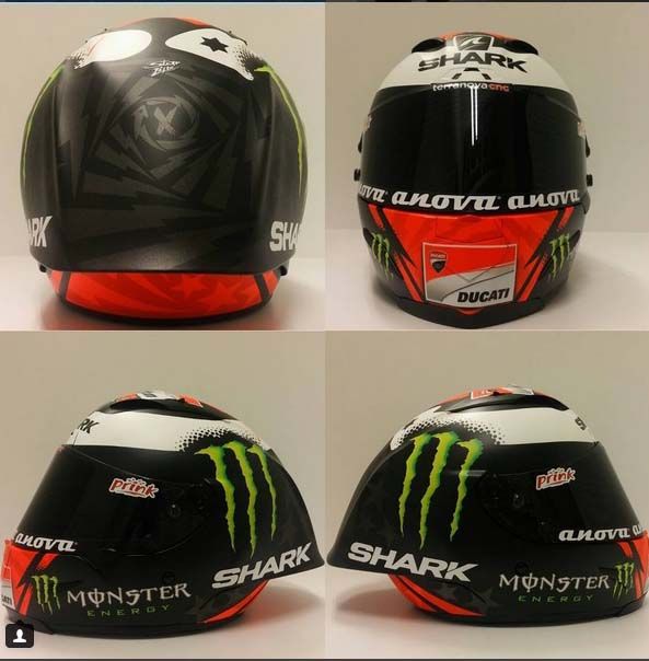 Sirip Hiu Helm Baru Lorenzo Bikin Pembalap Gagal Fokus