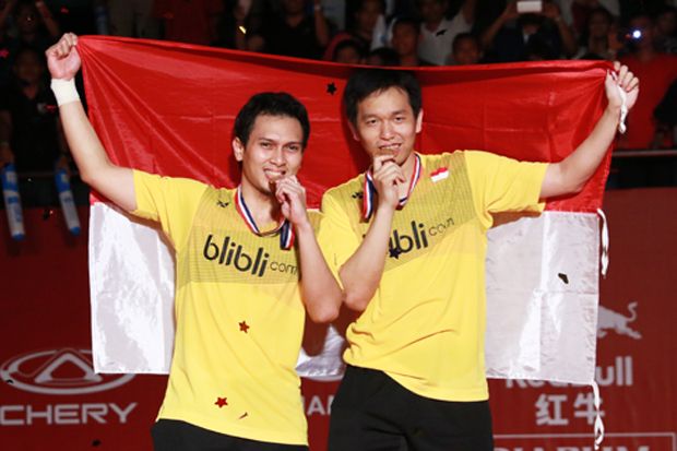 Rekor 4 Kali Juara Dunia Hendra Setiawan Samai Liliyana Natsir