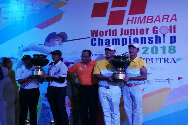 Pegolf Australia dan Thailand Kuasai Nomor Individu HWJGC 2018