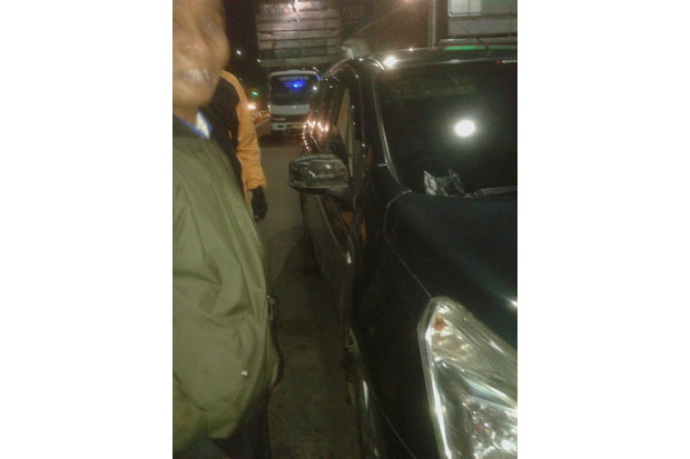 Kecelakaan Mobil Terjadi di GT Tebet 1 Arah Semanggi