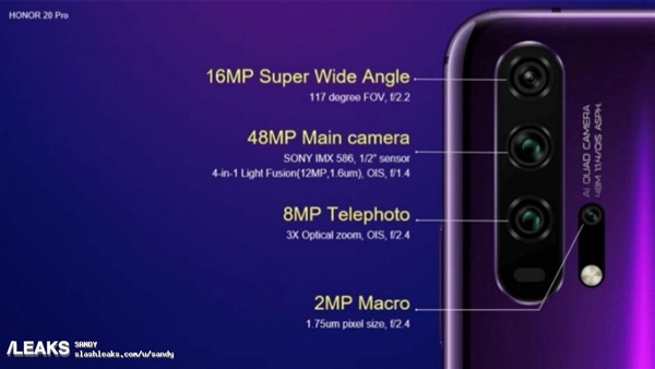 Honor 20 dengan Kekuatan Fotografi Dijadwalkan Meluncur Hari Ini