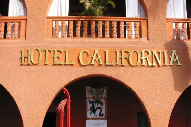 The Eagles Sue Hotel California