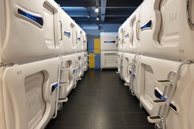 Usung Konsep Spaceship, Kapsul Hotel Hadir di Pusat Kota Jakarta