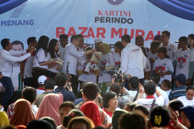 HT Pastikan Seluruh Caleg Perindo Perjuangkan Ekonomi Rakyat Kecil