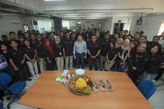 Hadiri Syukuran, HT Berharap SINDOnews Terus Lebih Baik