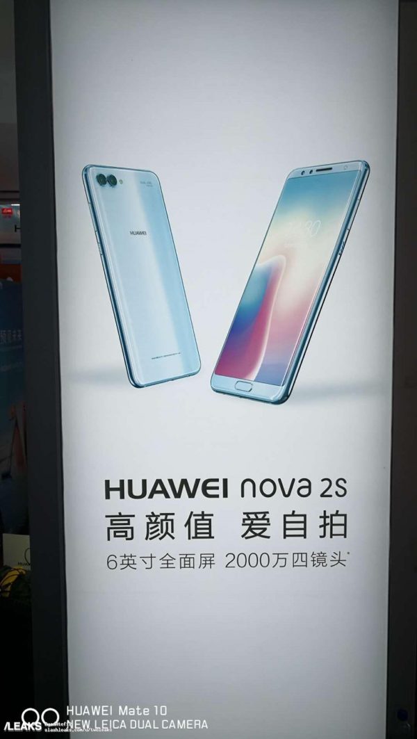 Huawei Nova 2s Bakal Dilengkapi Dua Kamera Selfie
