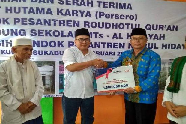 CSR Hutama Karya Hadir di Kecamatan Jampang Kulon Sukabumi