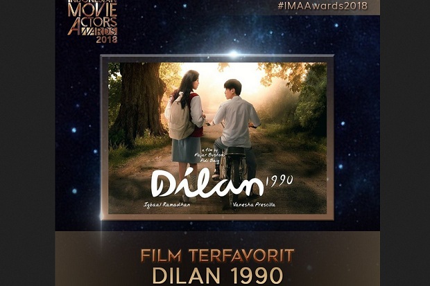 Dilan 1990 Jadi Film Terfavorit IMA Awards 2018