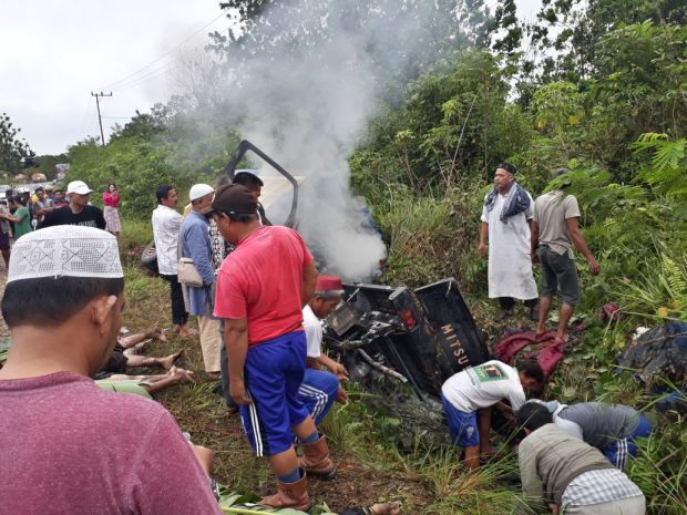 12 Orang Tewas, Polisi Tahan Sopir Truk Semen yang Tabrak Pikap