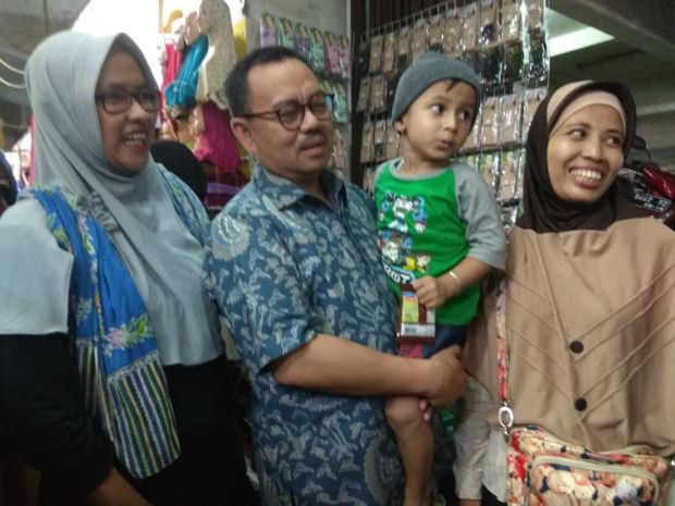 Sudirman Said Bertekad Jaga Pasar Tradisional dari Gempuran Toko Modern
