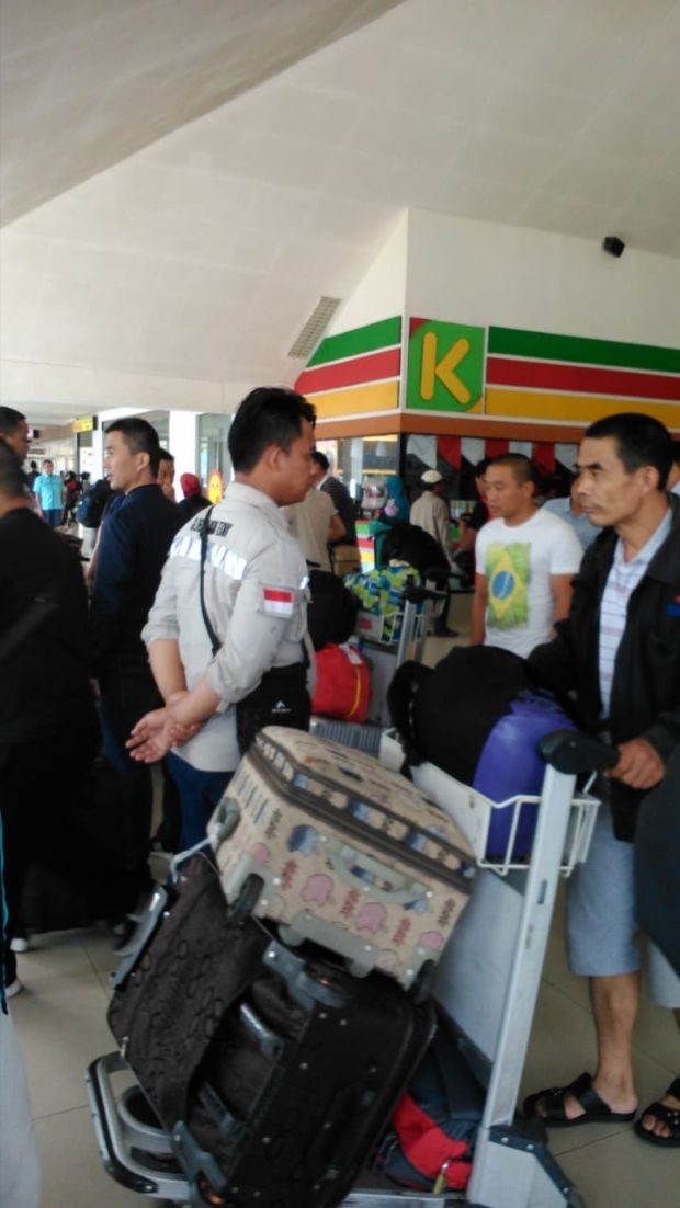 Dalam 1 Hari Puluhan Tenaga Kerja China Tiba di Banjarmasin