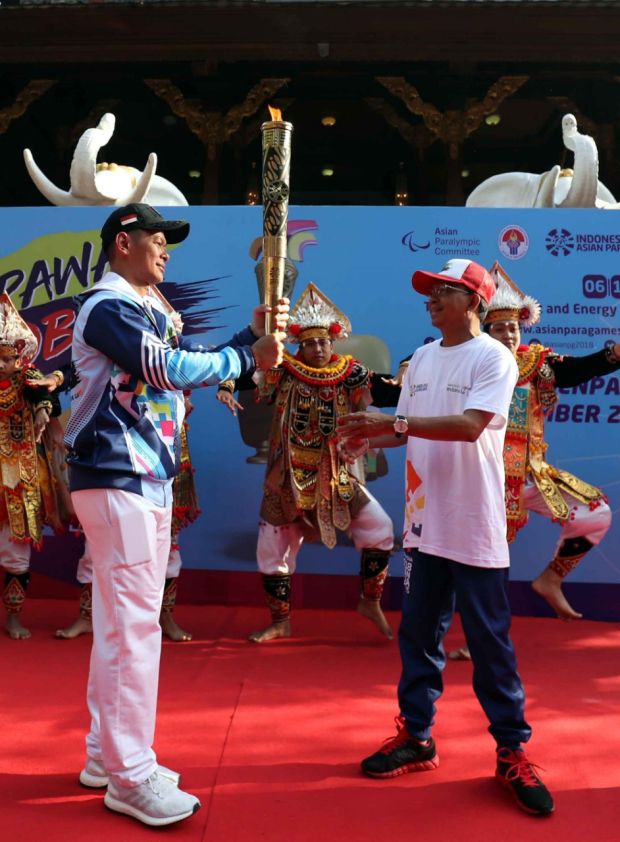 Pawai Obor Asian Para Games 2018 di Bali Dipastikan Paling Meriah