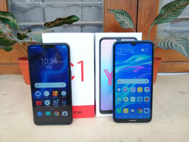 'Duel' Realme C1 (2019) dan Huawei Y7 Pro 2019, Siapa Paling Menarik?