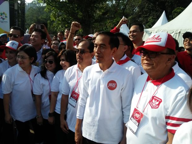 Presiden Jokowi Doakan Atlet Asian Games Berprestasi