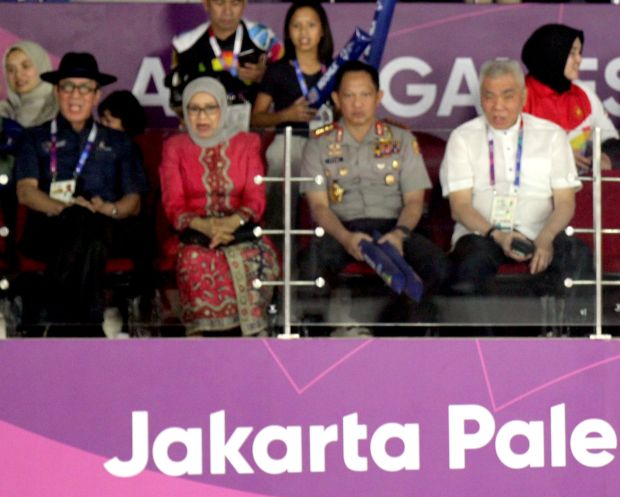 Royal Box Istora Senayan Penuh, Menpora dan Wiranto Turun