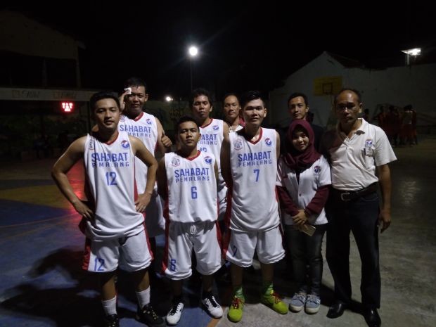Debut Gemilang Tim Basket Sahabat Perindo di Liga Basket Pemalang 2017