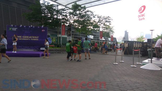 Suasana Jelang Laga Puncak Final WTA 2017