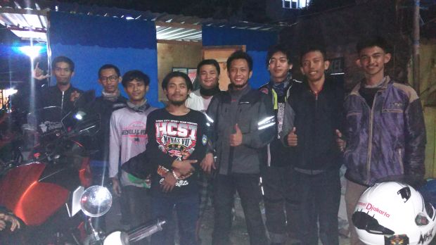 Injakkan Kaki di Makassar, Single Touring HCSTI dapat Sambutan Hangat