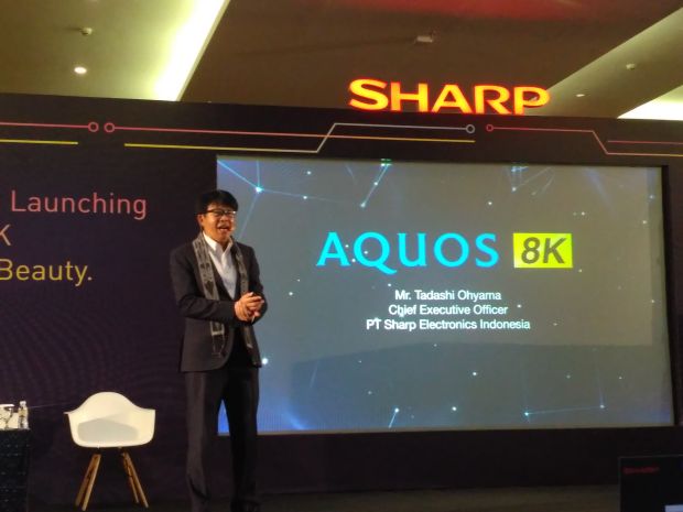 Dongkrak Penjualan, Sharp Jualan TV Aquos 8K Seharga Mobil Low-MPV